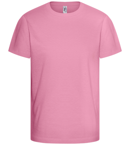 Basic kids t-shirt_PINK ORCHID_front