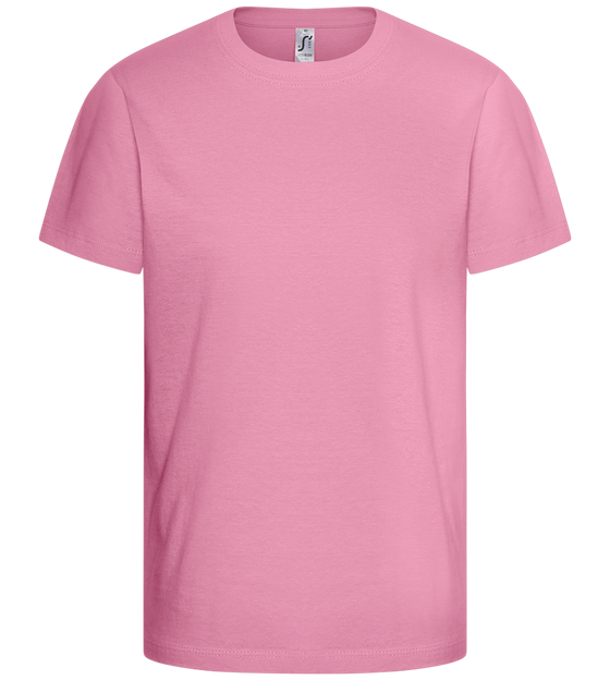 Basic kids t-shirt_PINK ORCHID_front