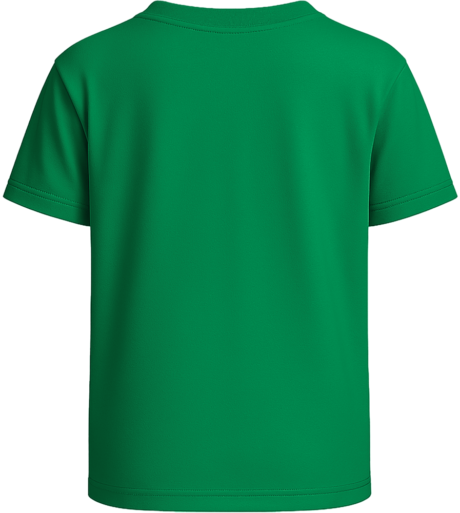 Basic kids t-shirt_MEADOW GREEN_back