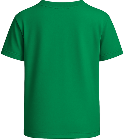 Basic kids t-shirt_MEADOW GREEN_back
