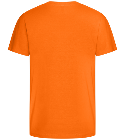 Basic kids t-shirt_ORANGE_back