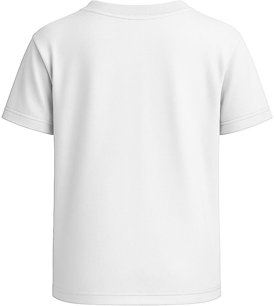 Basic kids t-shirt_WHITE_back