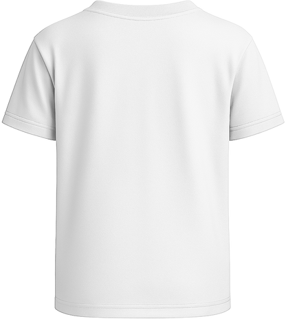 Basic kids t-shirt_WHITE_back