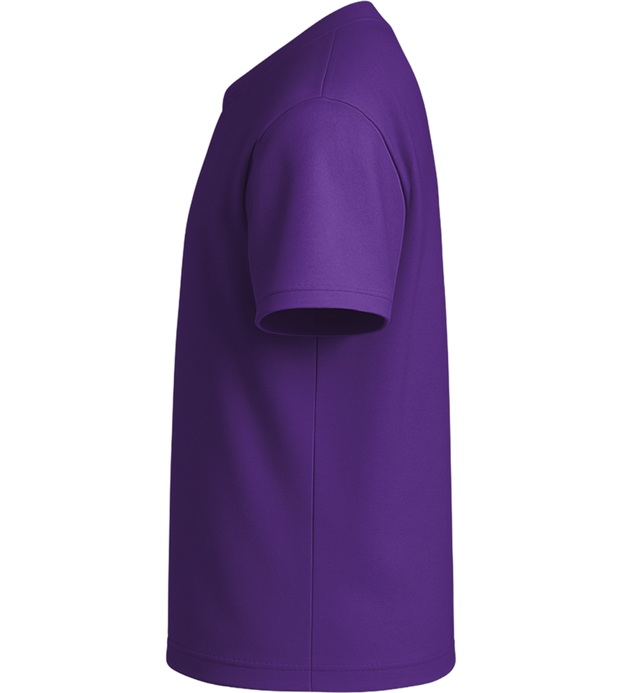 Basic kids t-shirt_DARK PURPLE_left