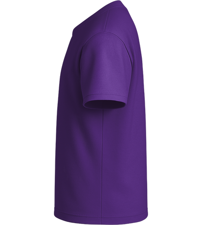Basic kids t-shirt_DARK PURPLE_left