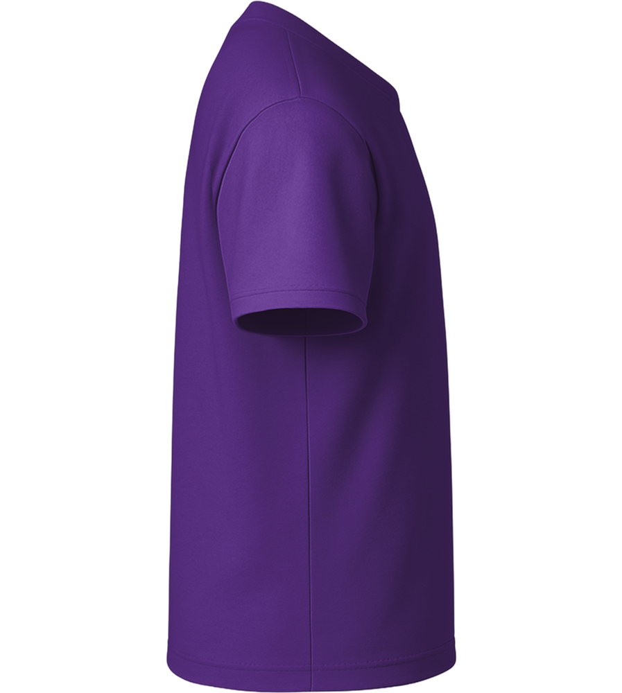 Basic kids t-shirt_DARK PURPLE_right