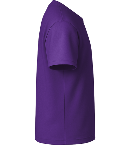 Basic kids t-shirt_DARK PURPLE_right