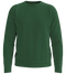 Premium organic unisex sweater_BOTTLE GREEN_front