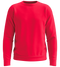 Premium organic unisex sweater_RED_front