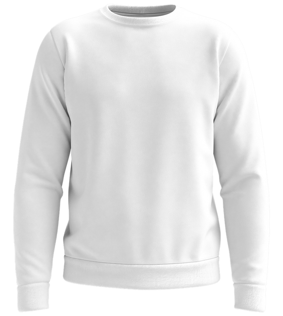 Comfort unisex sweater_WHITE_front