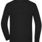 Comfort unisex sweater BLACK back
