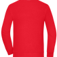 Comfort unisex sweater RED back