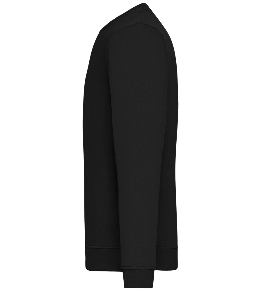 Comfort unisex sweater BLACK left