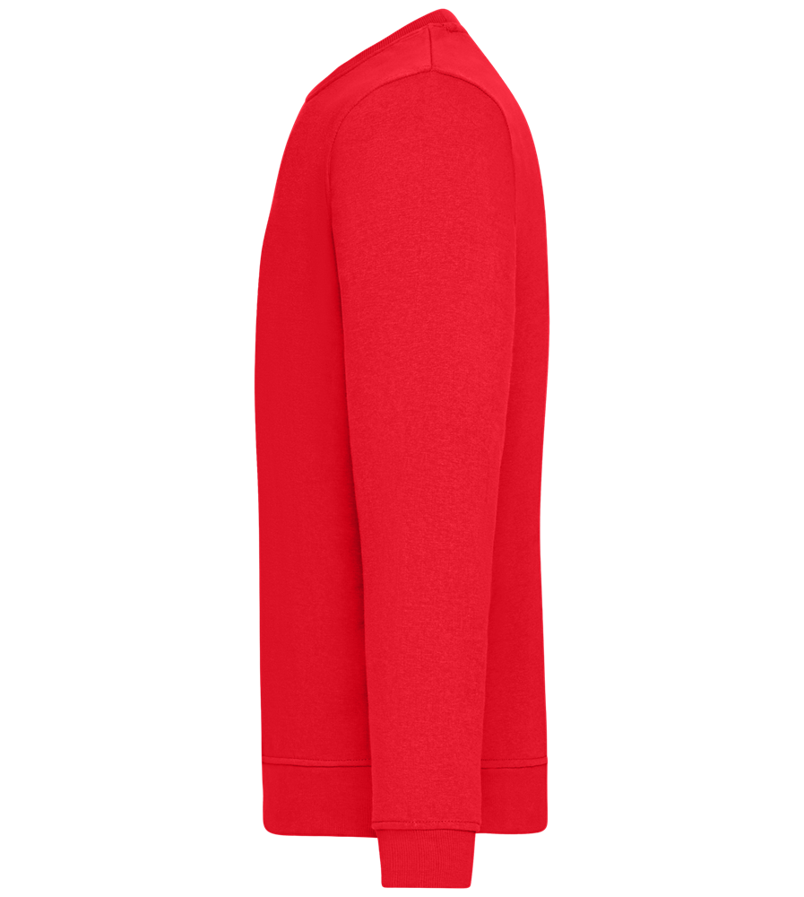Comfort unisex sweater RED left