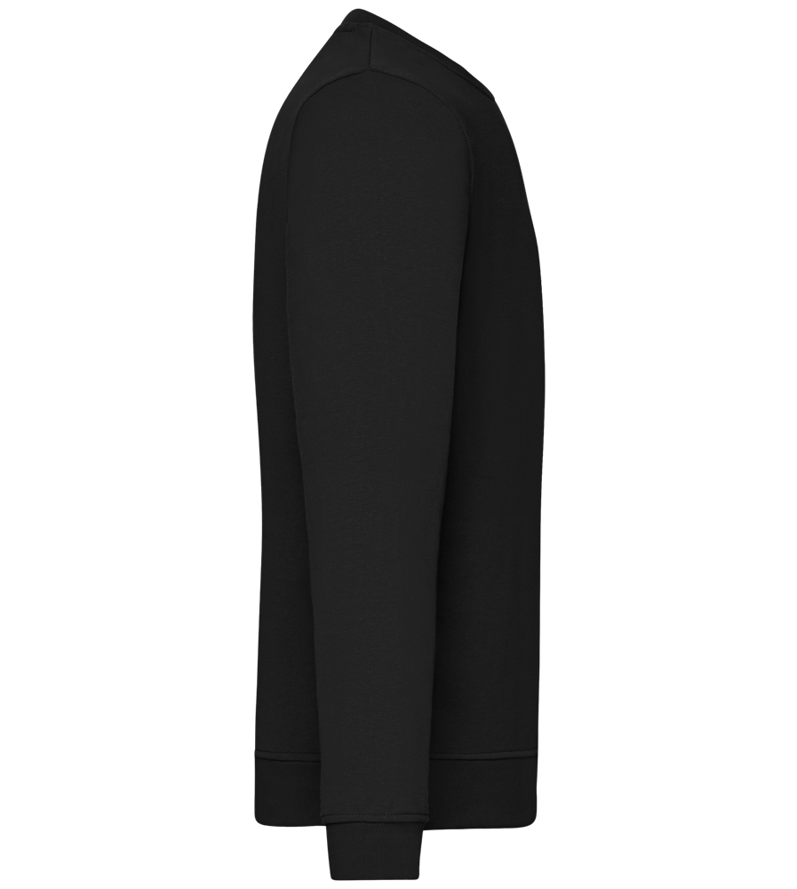 Comfort unisex sweater BLACK right