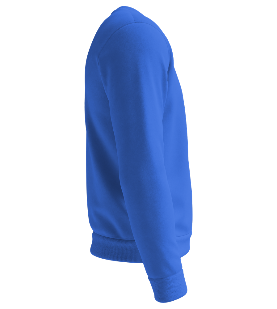 Premium organic unisex sweater_ROYAL BLUE_right