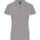 Premium women's polo shirt ORION GREY II front