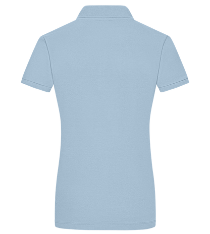 Premium women's polo shirt_STONE SKY_back