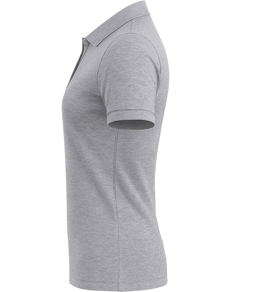 Premium women's polo shirt_ORION GREY II_left