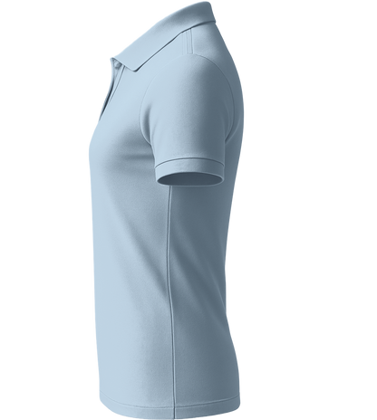 Premium women's polo shirt_STONE SKY_left