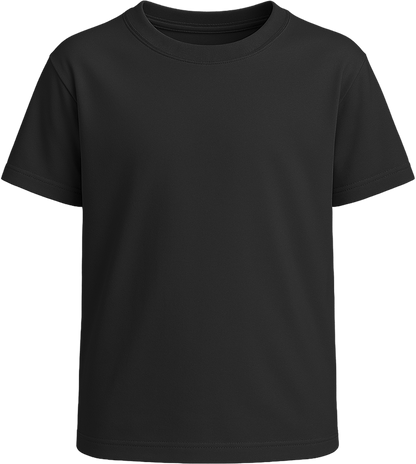 Comfort boys fitted t-shirt_DEEP BLACK_front