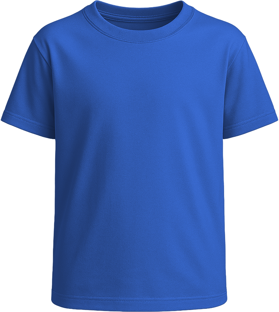Comfort boys fitted t-shirt_ROYAL_front