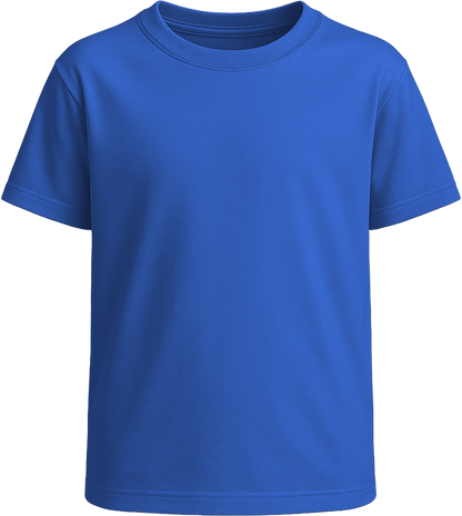Comfort boys fitted t-shirt_ROYAL_front
