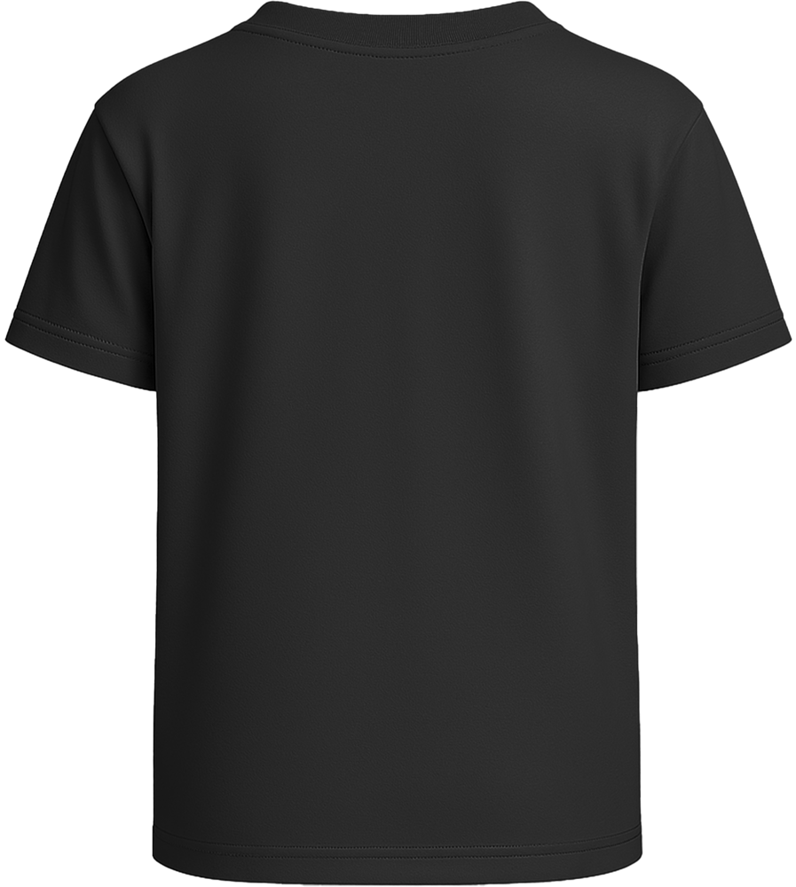 Comfort boys fitted t-shirt_DEEP BLACK_back