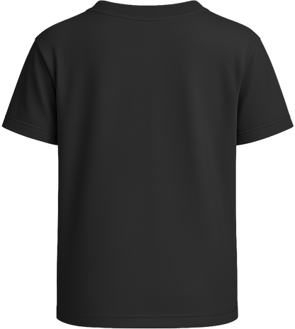 Comfort boys fitted t-shirt_DEEP BLACK_back