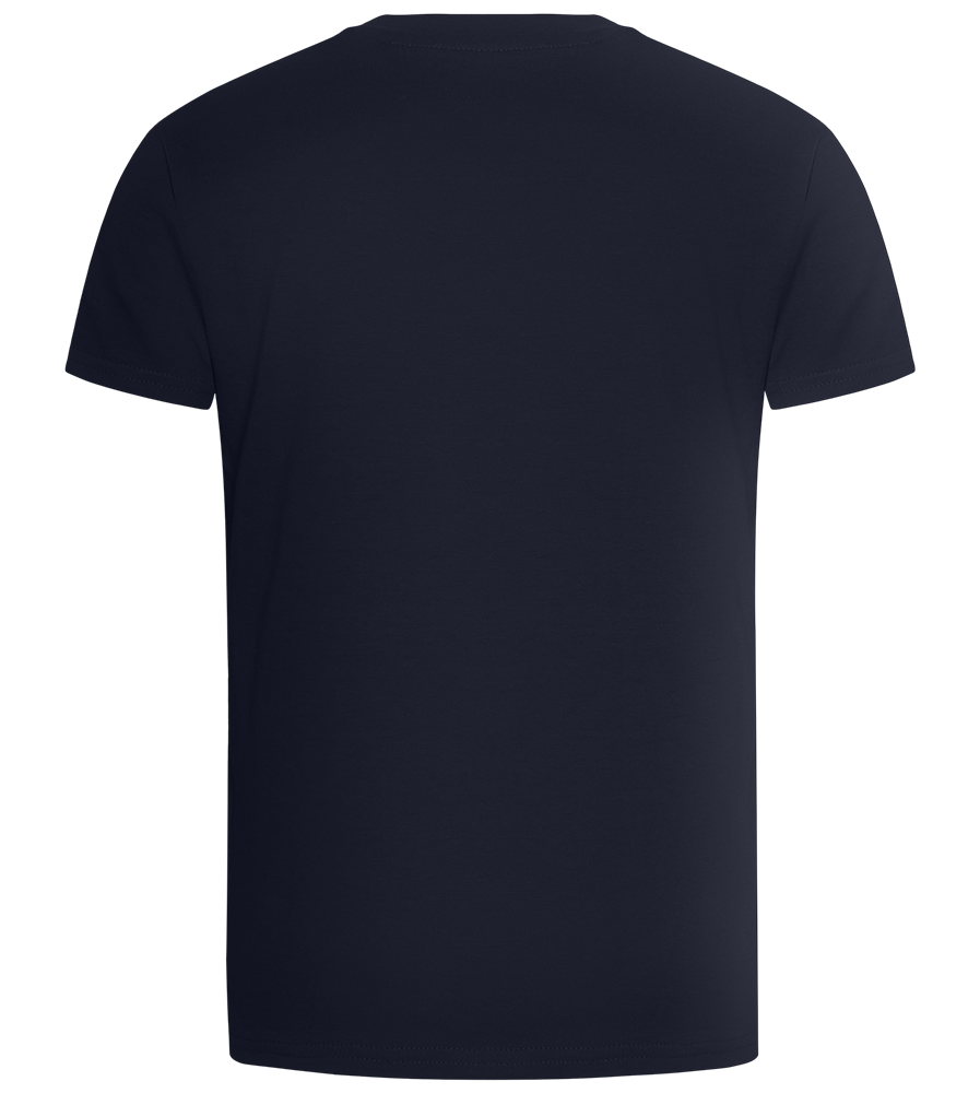 Comfort boys fitted t-shirt_FRENCH NAVY_back