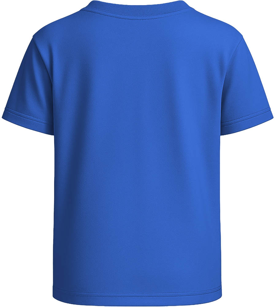 Comfort boys fitted t-shirt_ROYAL_back