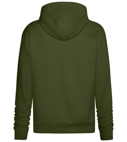 Life Under Construction Design - Premium Essential Unisex Hoodie_ARMY_back