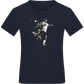Power Shot Design - Comfort boys fitted t-shirt_FRENCH NAVY_front