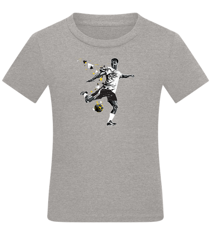 Power Shot Design - Comfort boys fitted t-shirt_ORION GREY_front