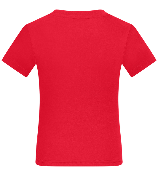 Power Shot Design - Comfort boys fitted t-shirt_RED_back