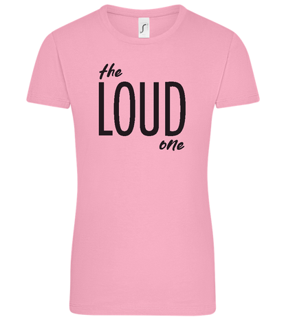 The Loud One Design - Comfort women's t-shirt_PINK ORCHID_front