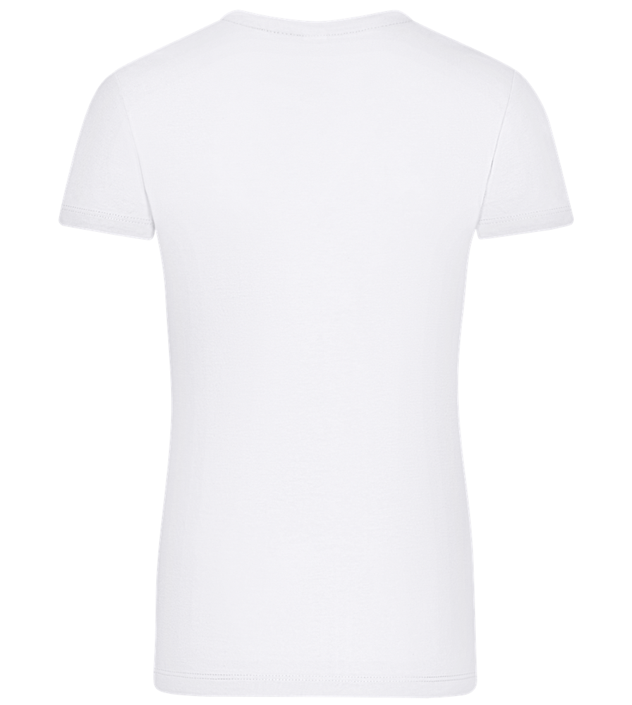 The Loud One Design - Comfort women's t-shirt_WHITE_back