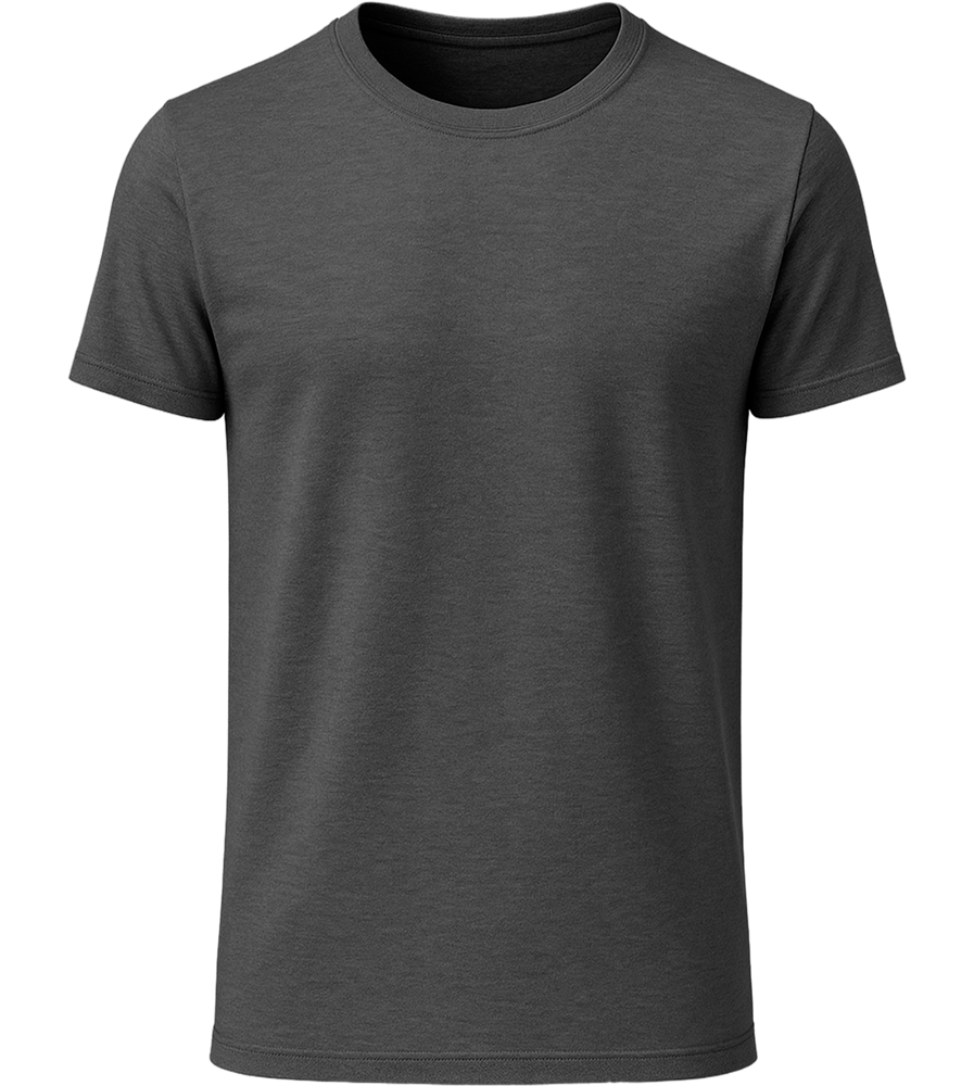 Premium men's close fitting t-shirt_CHARCOAL CHIN_front