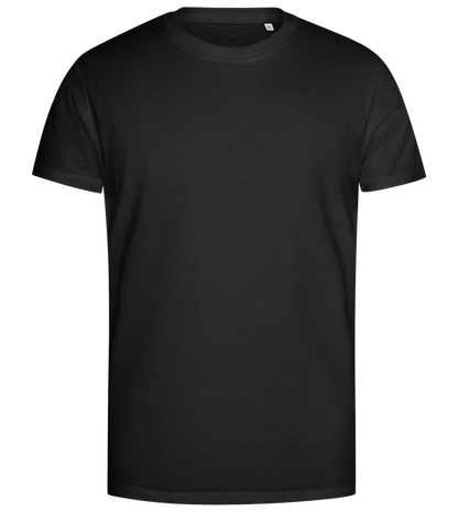 Premium men's close fitting t-shirt_DEEP BLACK_front