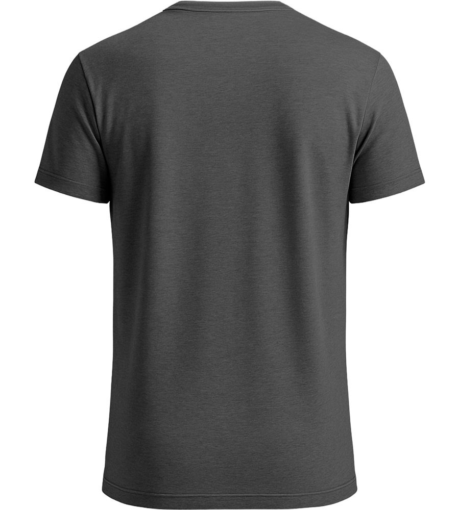 Premium men's close fitting t-shirt_CHARCOAL CHIN_back