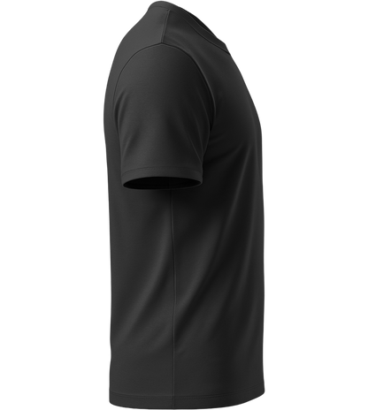Premium men's close fitting t-shirt_DEEP BLACK_right