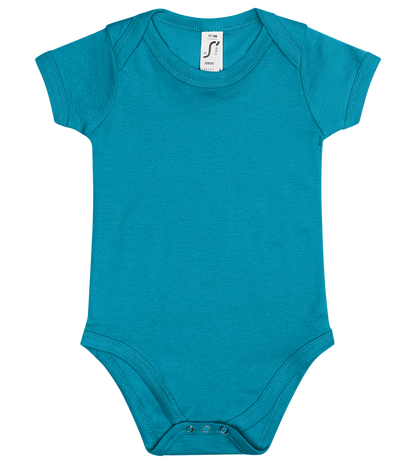 Baby bodysuit_TURQUOISE_front