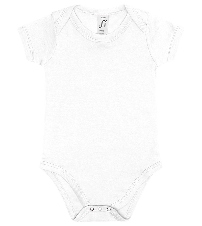 Baby bodysuit_WHITE_front