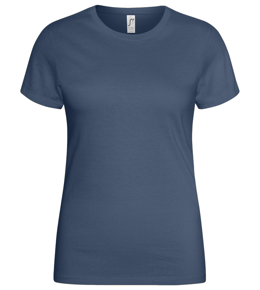 Basic women's t-shirt_DENIM_front