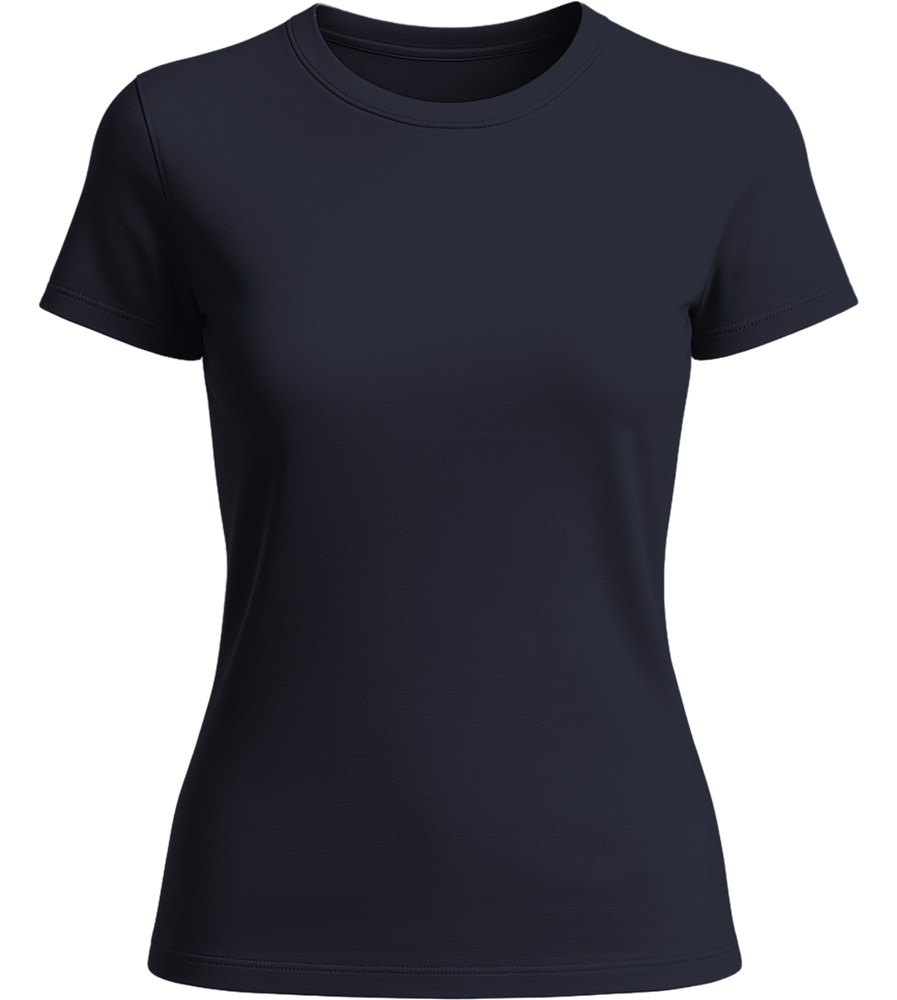 Basic women's t-shirt_FRENCH NAVY_front