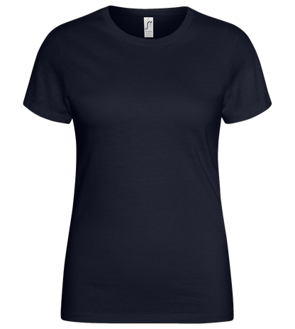 Basic women's t-shirt_FRENCH NAVY_front