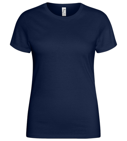 Basic women's t-shirt_MARINE_front