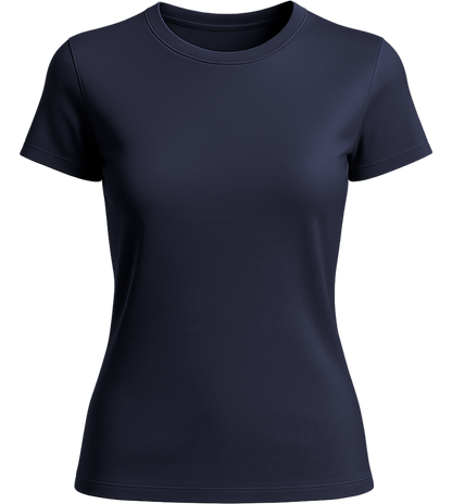 Basic women's t-shirt_MARINE_front