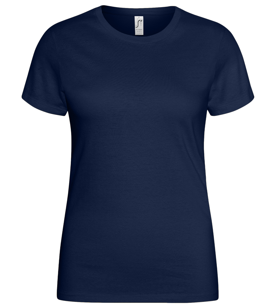 Basic women's t-shirt_MARINE_front