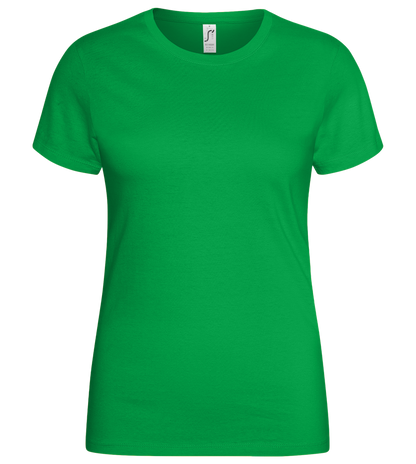 Basic women's t-shirt_MEADOW GREEN_front